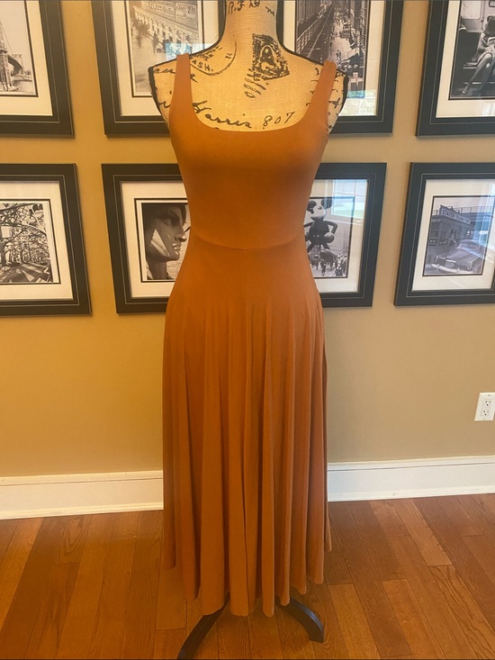 Steve Madden Dresses & Skirts - Steve Madden Jayden Scoop-Neck Maxi Dress in Rust Orange